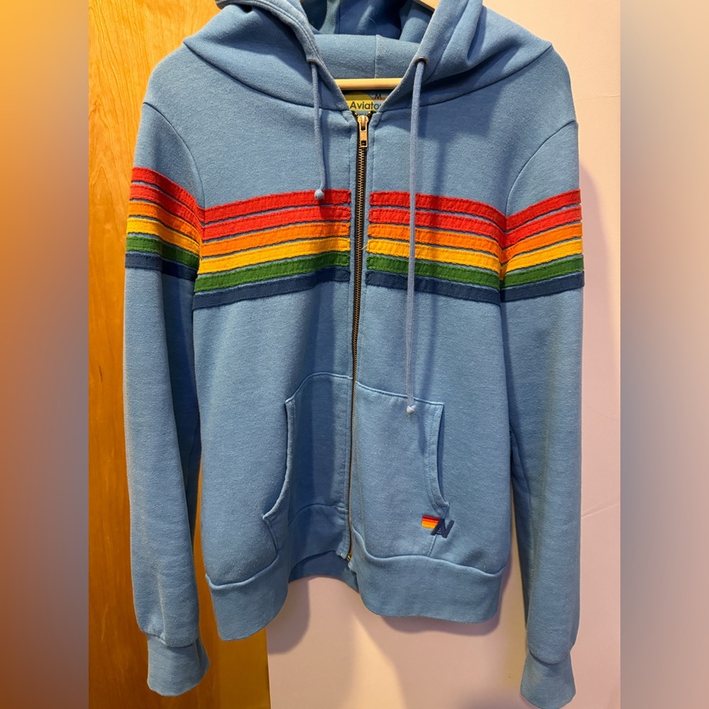 Aviator Nation 5-Stripe Hoodie